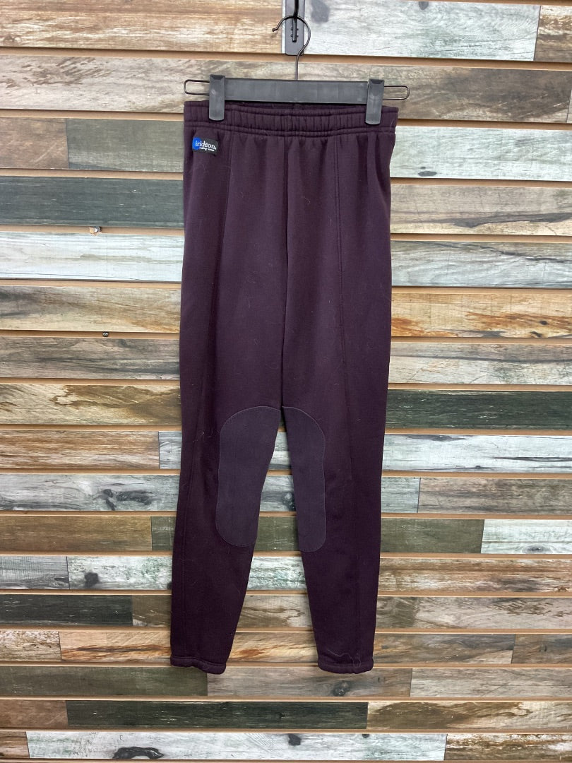USED Irideon Knee Patch Breeches Small Plum