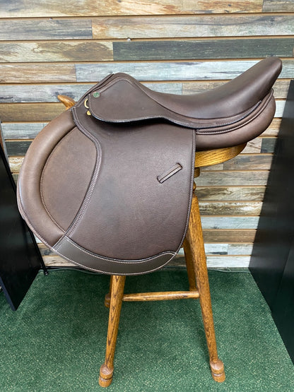 USED (New) HDR Pro Concept Close Contact Saddle 18" Havana