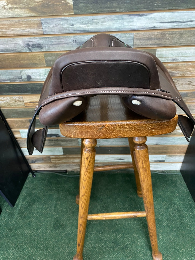 USED (New) HDR Pro Concept Close Contact Saddle 18" Havana