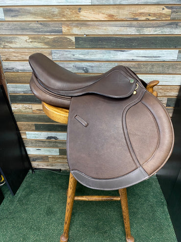USED (New) HDR Pro Concept Close Contact Saddle 18" Havana