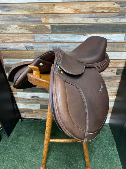 USED (New) HDR Pro Concept Close Contact Saddle 18" Havana