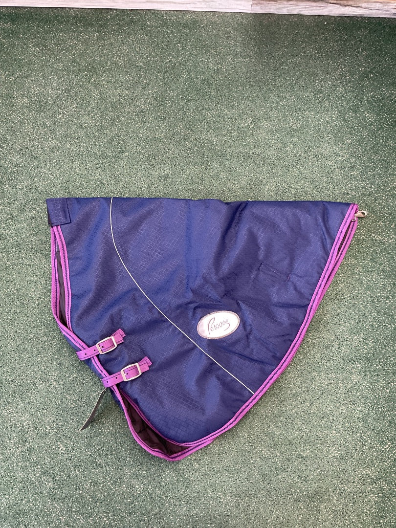 USED Pessoa Neck Cover Medium Navy
