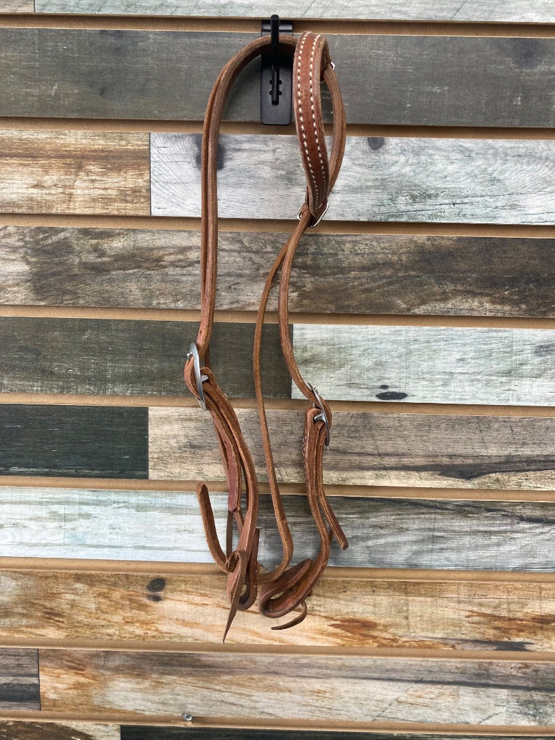 USED NRS One Ear Headstall Horse Light oil