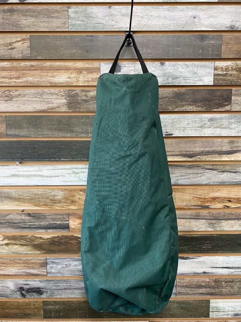 USED Golden Horseshoe Equestrian Bridle Bag Full Hunter Green