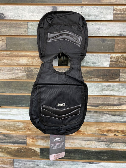 USED (NWT) Black Tough1 Nylon Pommel Bag