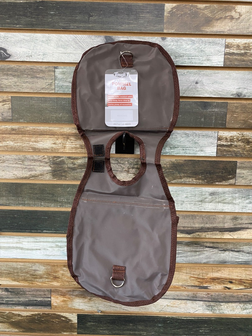 USED (NWT) Brown Tough1 Nylon Pommel Bag