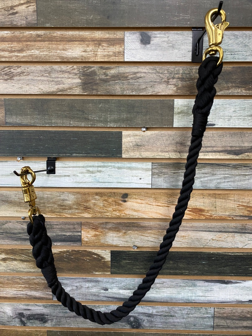 USED (NEW) Tough1 Heavy Black Cotton Trailer Tie