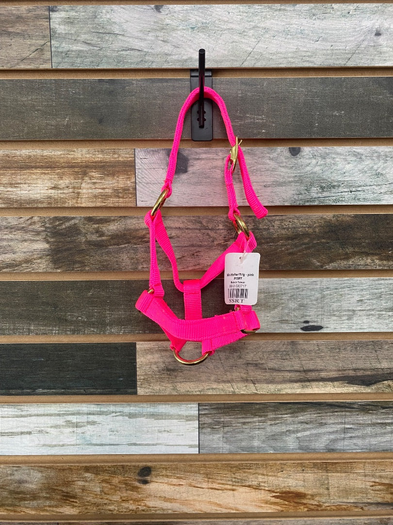 USED BRAND NEW Hot Pink Mini Halter