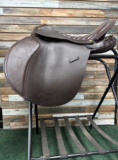 USED Collegiate English Saddles 18.5" Dark Oil