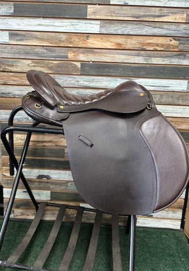 USED Collegiate English Saddles 18.5" Dark Oil