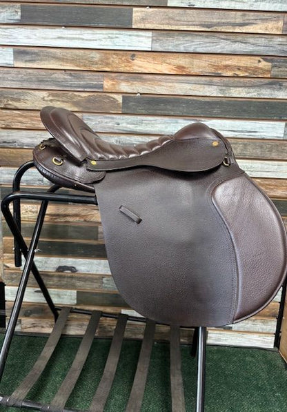 USED Collegiate English Saddles 18.5" Dark Oil