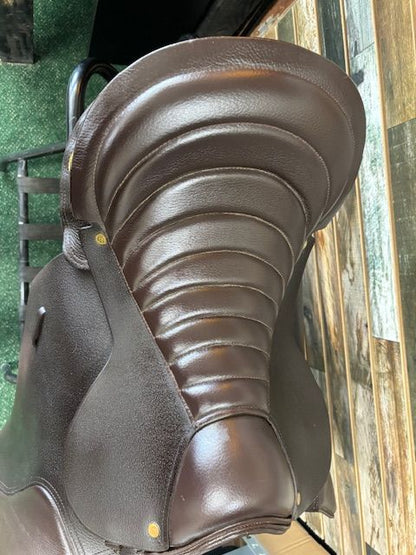 USED Collegiate English Saddles 18.5" Dark Oil