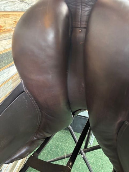 USED Collegiate English Saddles 18.5" Dark Oil