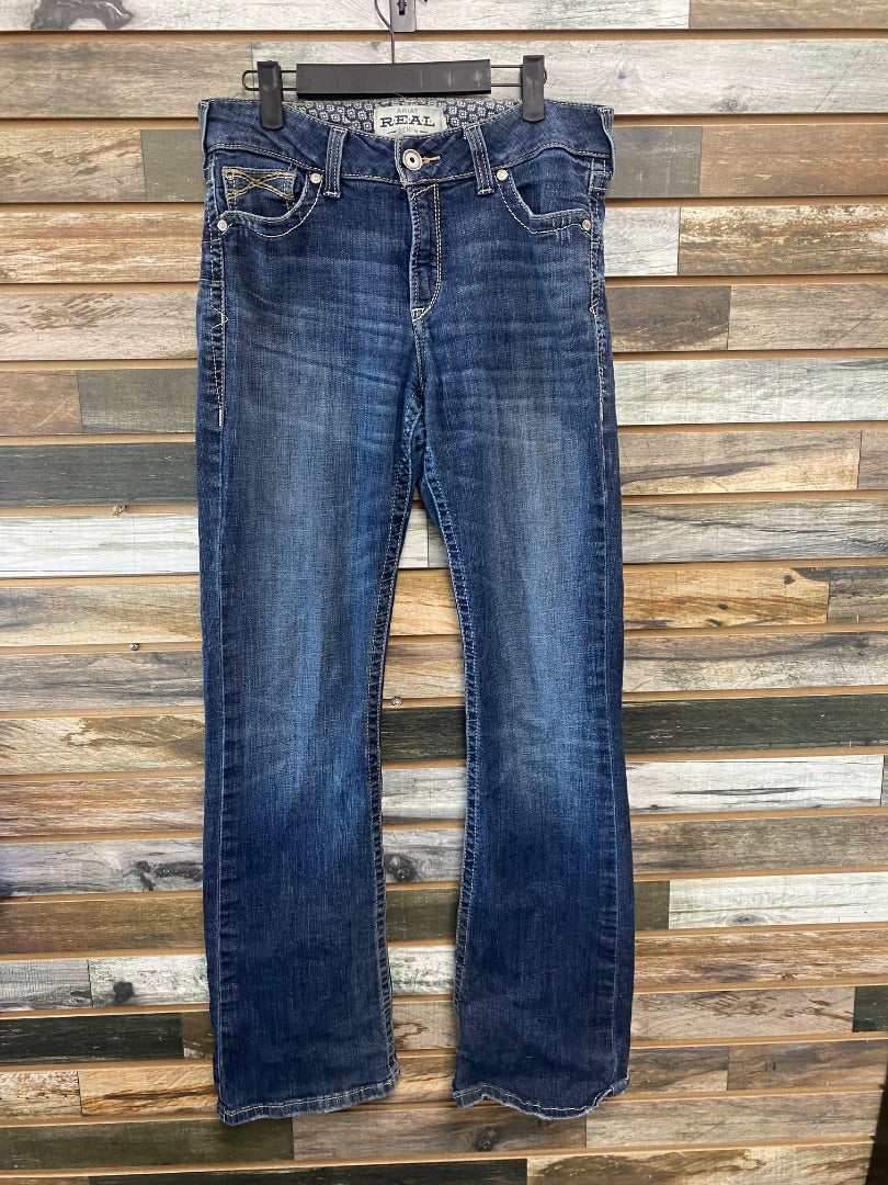 USED Darker Wash Ariat Jeans Size 31 Long