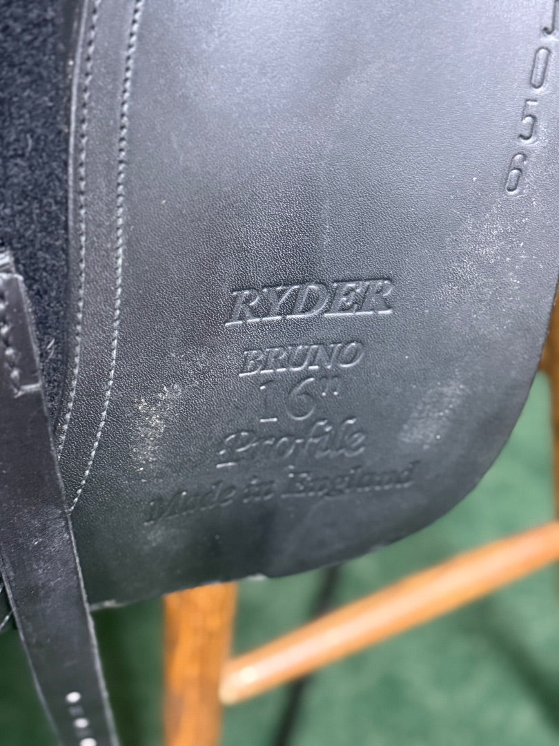 USED 16" Ryder Bruno Dressage Saddle