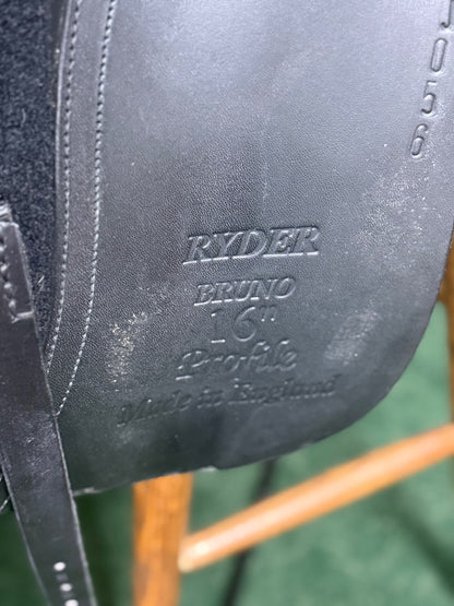 USED 16" Ryder Bruno Dressage Saddle