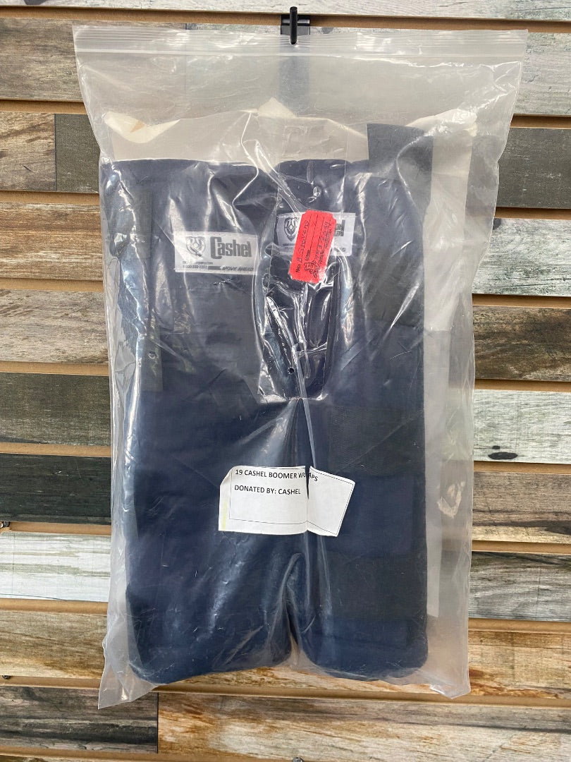 USED (NWT) Cashel  Standing wraps  Horse Navy