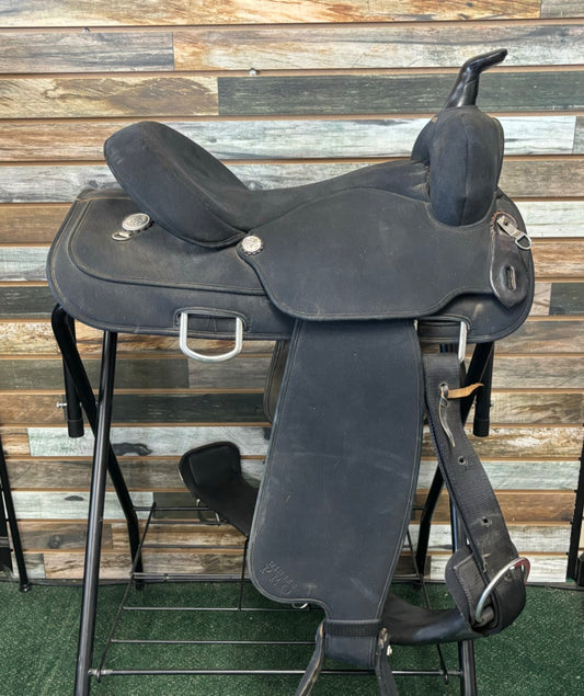 USED Wintec Western Saddles 16” Black