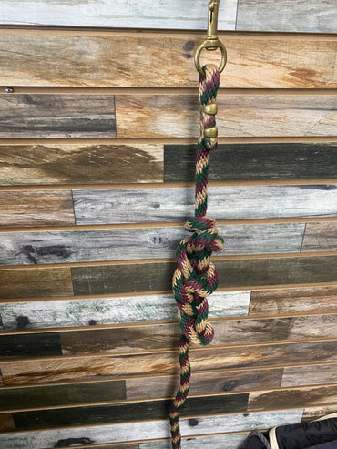 USED  Leather Halter Full Dark Oil