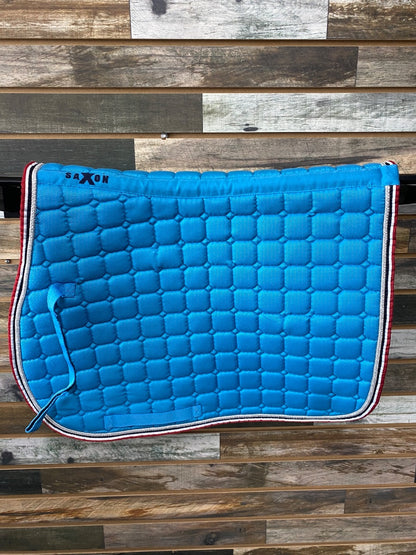 USED Full Saxon All Purpose Saddle Pad with Silver Lining