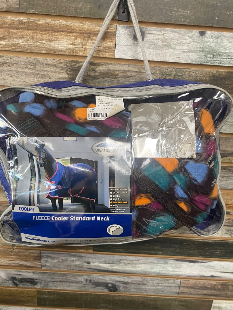 USED Weatherbeeta Fleece Cooler 81" Colorful Poka Dots