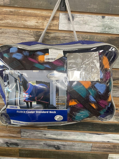 USED Weatherbeeta Fleece Cooler 81" Colorful Poka Dots
