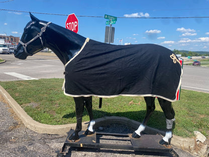 USED  Heavy Show Rug 75" Black