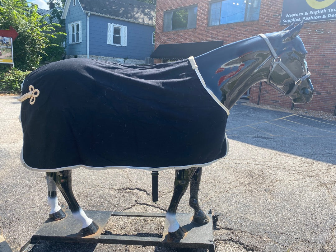 USED  Heavy Show Rug 75" Black