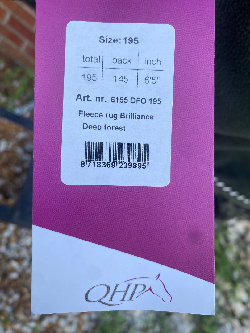 USED 195cm OakRidge Farm Equestrian Fleece Stable Sheet