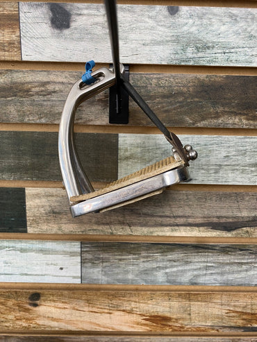 USED 4 1/4" Korsteel Peacock Stirrup Irons