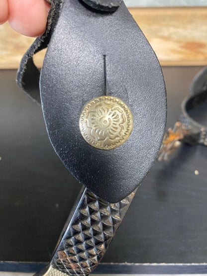 USED Western Spurs & Colorado Saddlery CO. Spur Straps