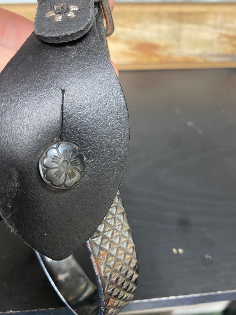 USED Western Spurs & Colorado Saddlery CO. Spur Straps