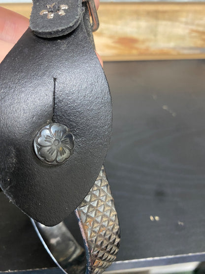 USED Western Spurs & Colorado Saddlery CO. Spur Straps