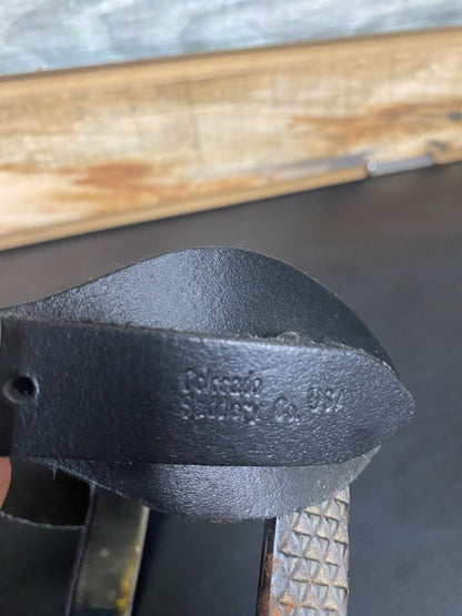 USED Western Spurs & Colorado Saddlery CO. Spur Straps