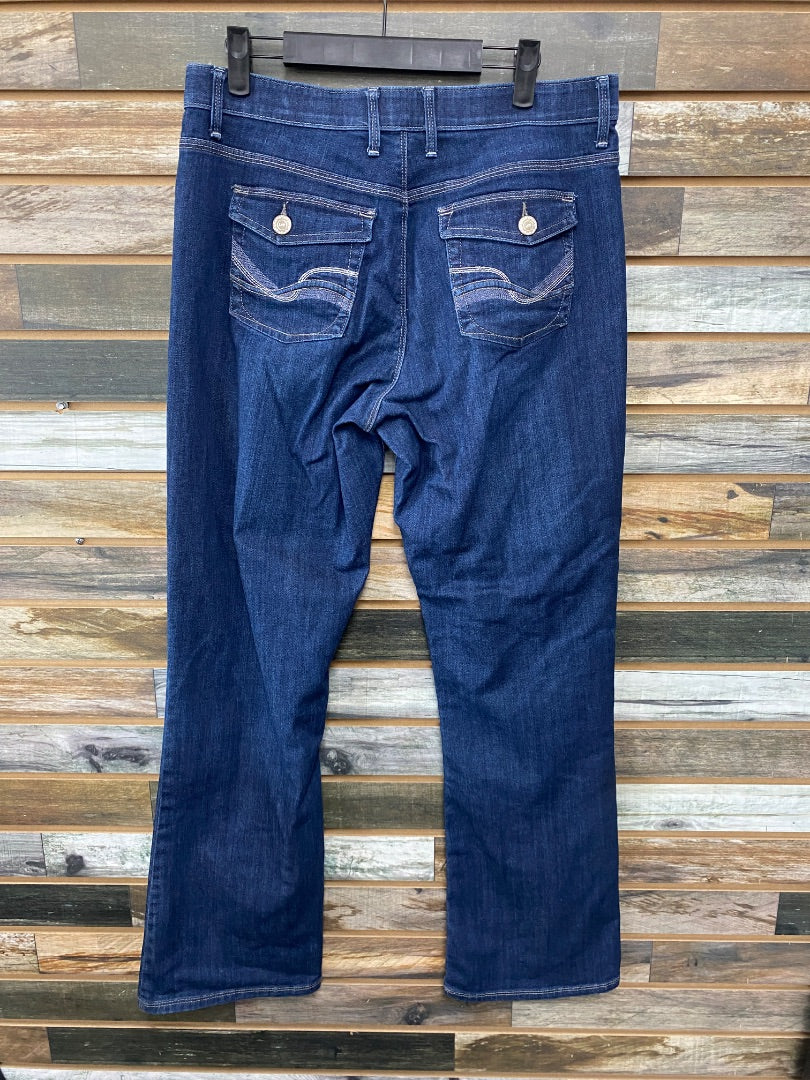 USED Lee Ladies Western Jeans | 10