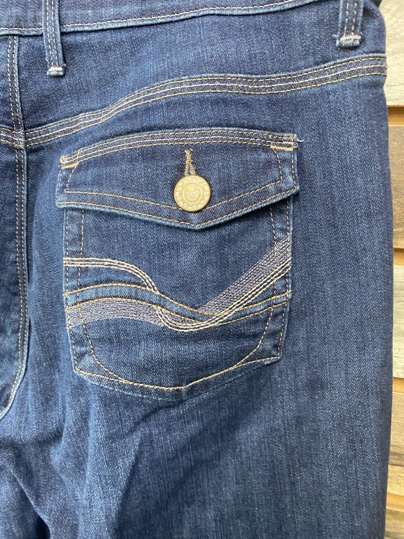 USED Lee Ladies Western Jeans | 10