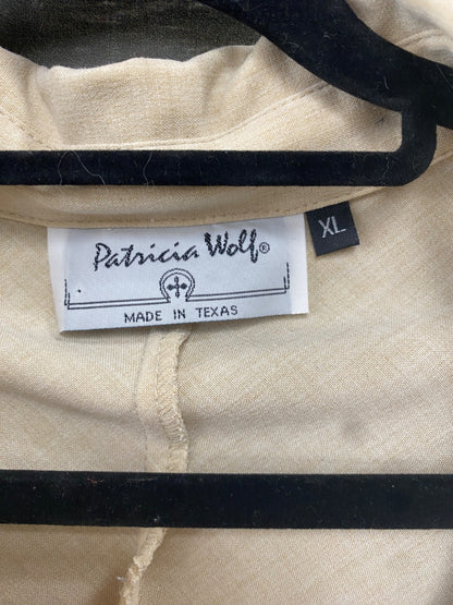 USED Patricia Wolf Ladies Western Blouse | XL