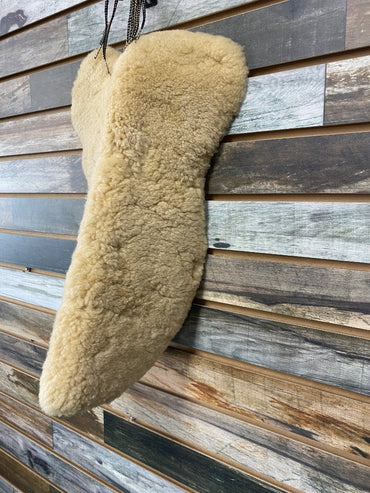 USED Australian Merino Sheepskin Western Seat Cushion