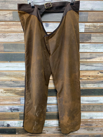 USED Outback Trading Company Working Oil Chaps | Medium