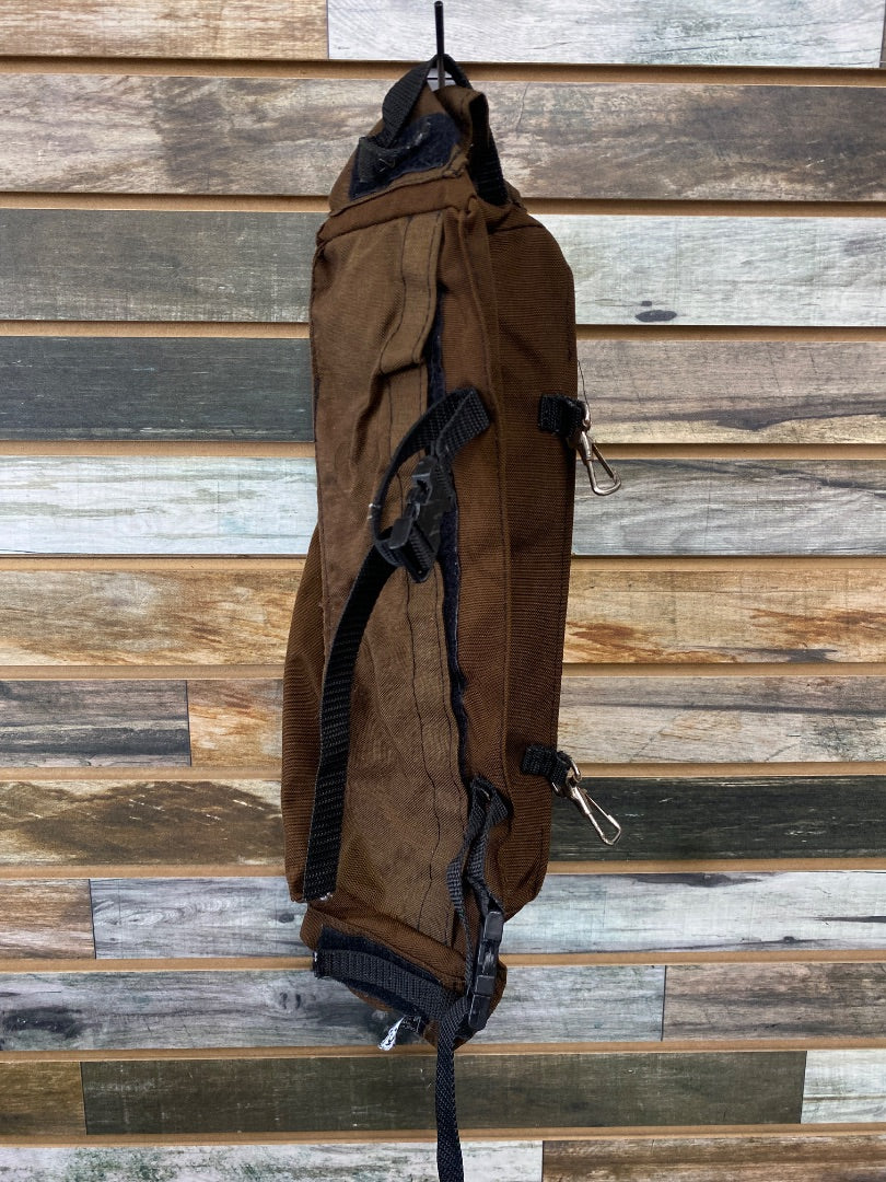 USED Brown Nylon Western Saddle Bag