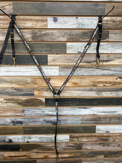 USED American Trail Gear Biothane Headstall & Breastcollar Set