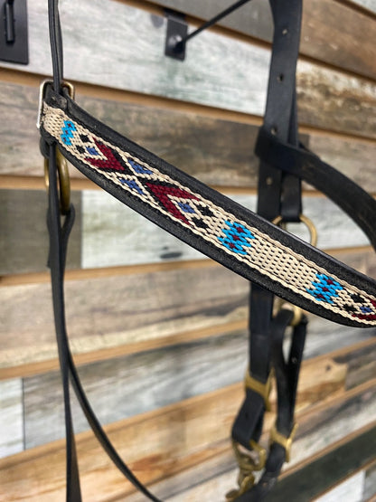 USED American Trail Gear Biothane Headstall & Breastcollar Set