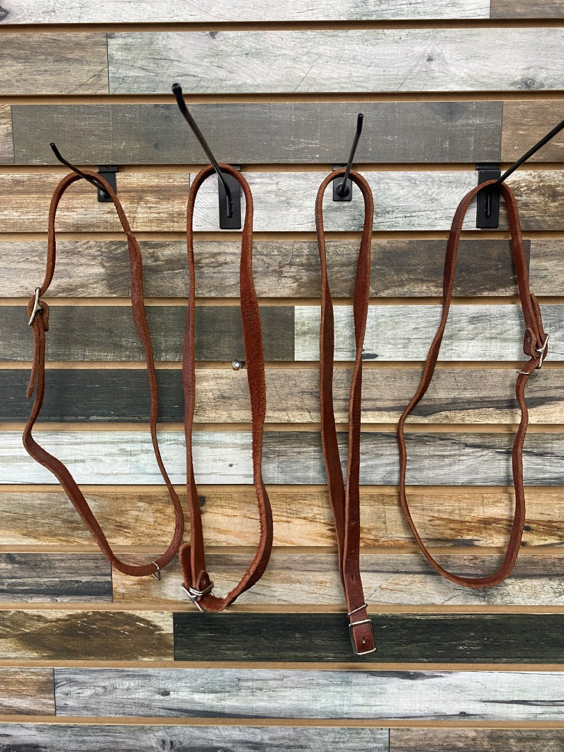 USED Set of 4 Packing Saddle Leather Straps | Medium Oil
