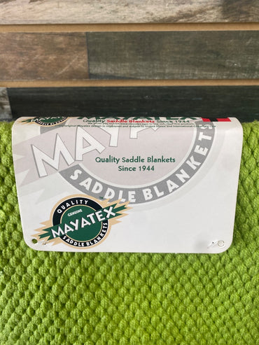 USED (NWT) Lime Green Mayatex Western Saddle Blanket
