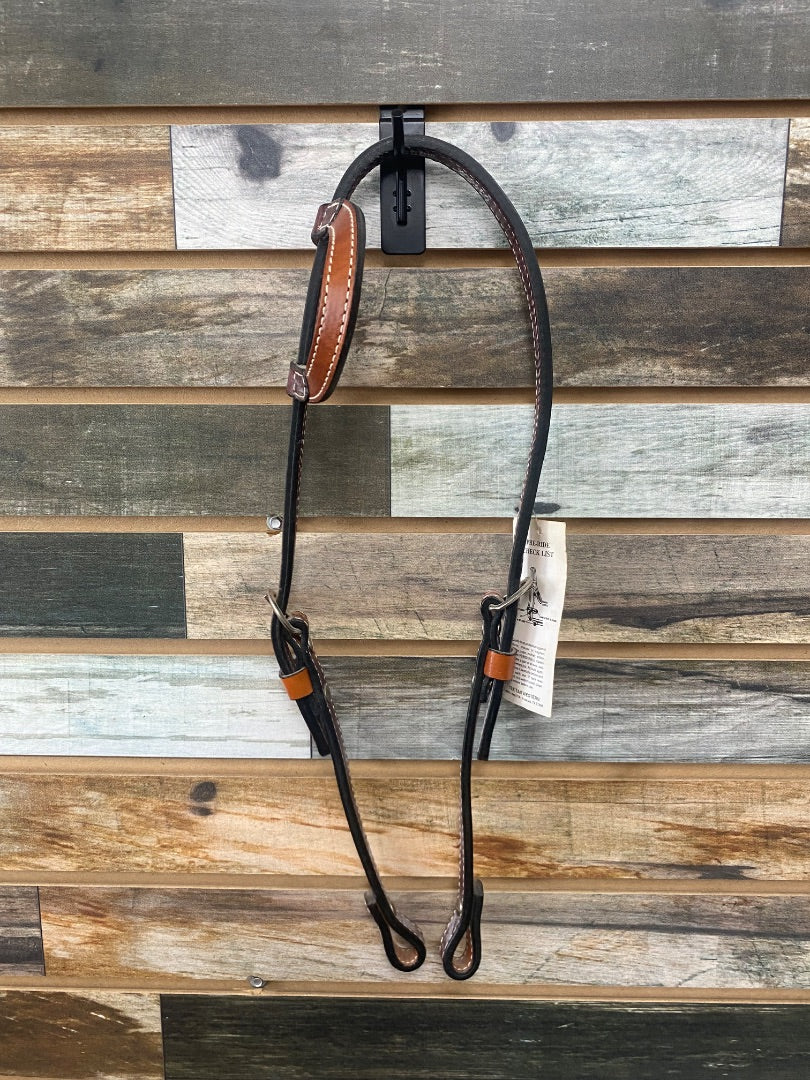 USED Tex Tan One Eared Headstall New Horse Medium OIl