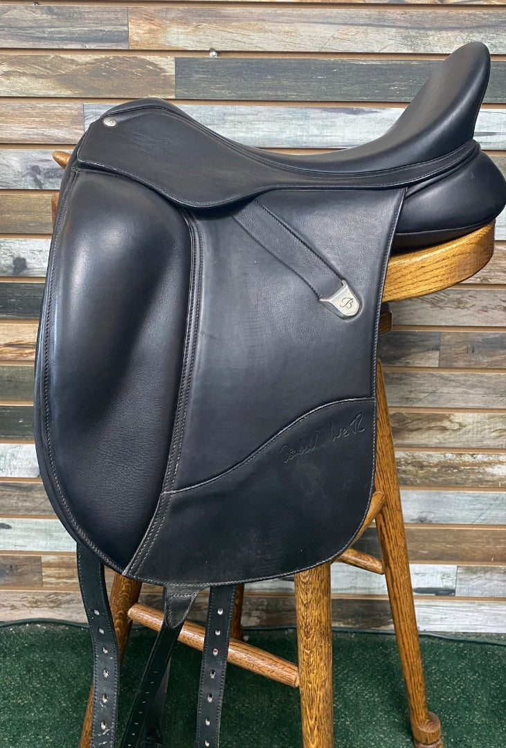 USED 17" Bates Isabell Dressage Saddle