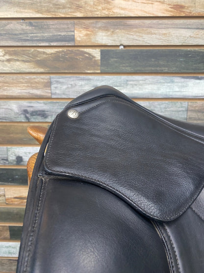 USED 17" Bates Isabell Dressage Saddle