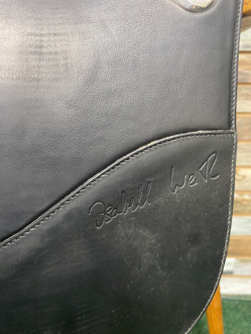 USED 17" Bates Isabell Dressage Saddle