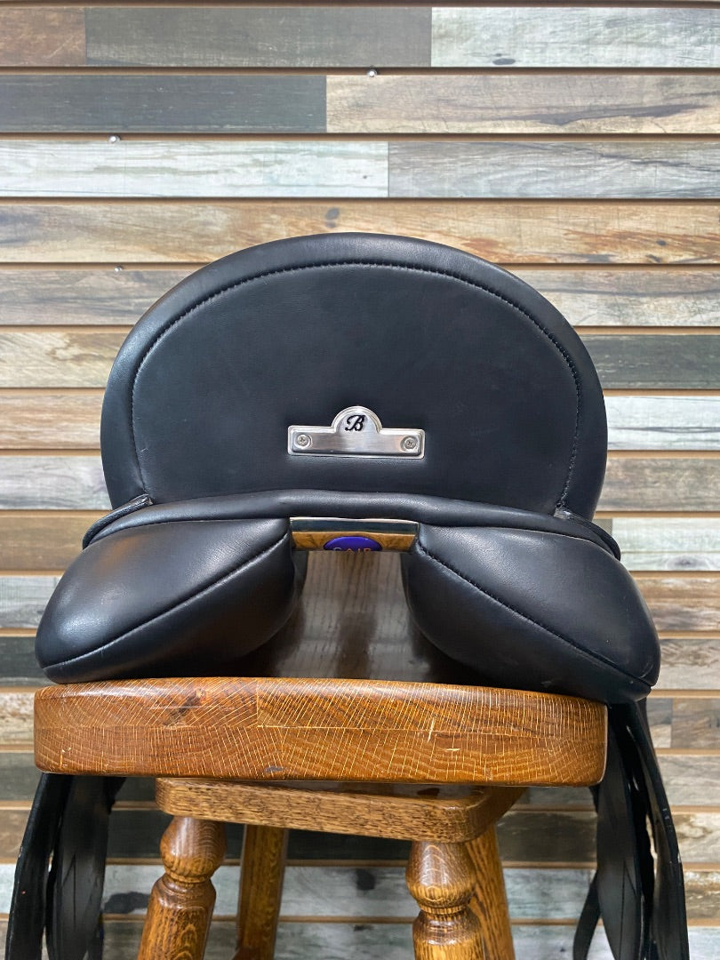 USED 17" Bates Isabell Dressage Saddle