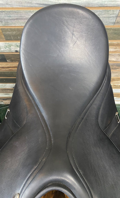 USED 17" Bates Isabell Dressage Saddle